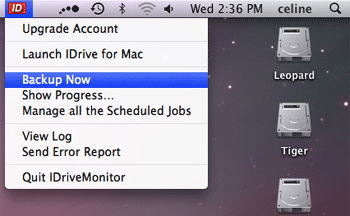 IDrive for Mac