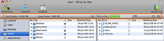 IDrive for Mac